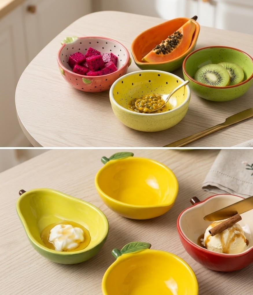 Kit Fruttíssima em uso na mesa