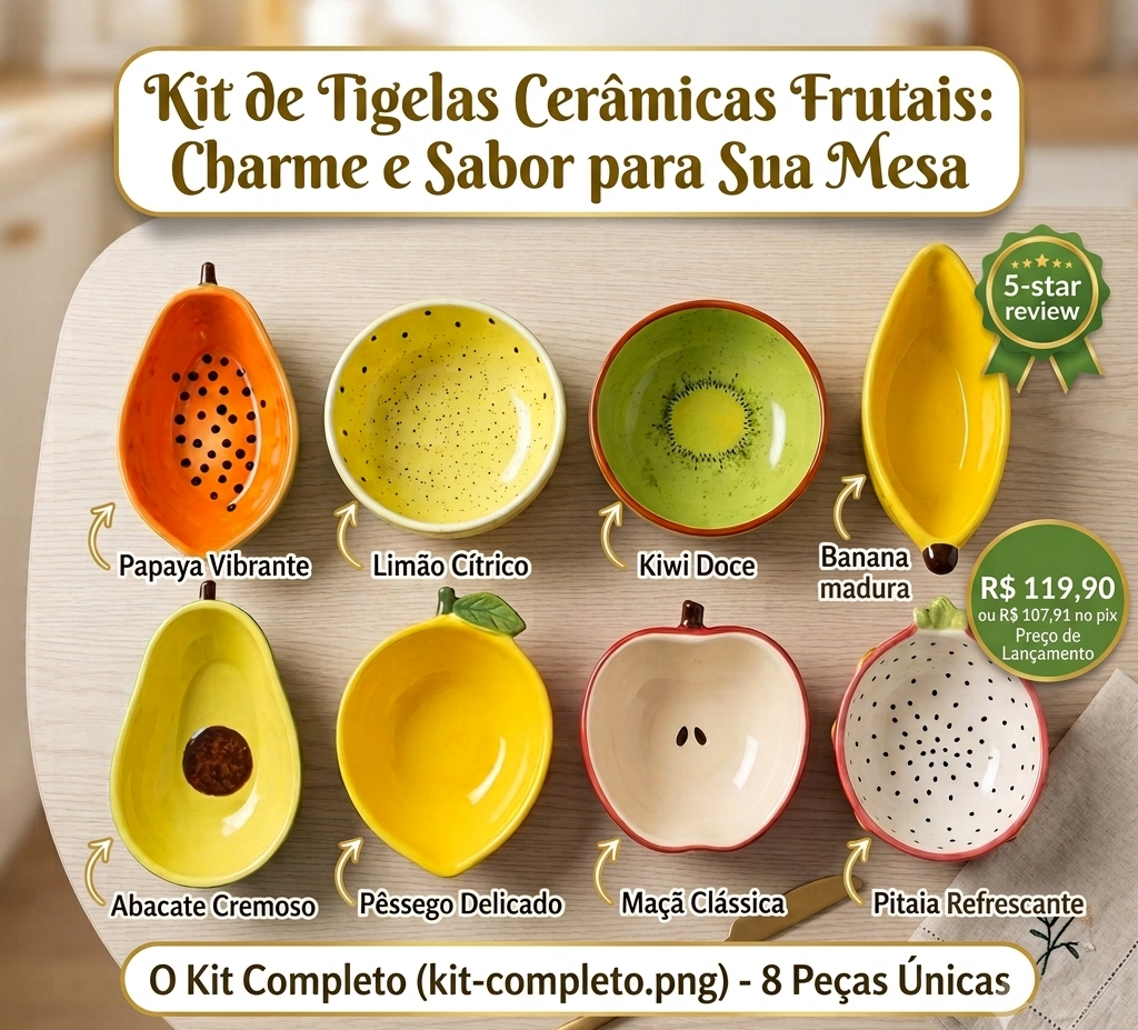 Bowls Fruttíssima individuais